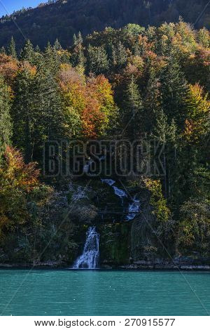 Beautiful Scenery Of Lake Brienz, Switzerland