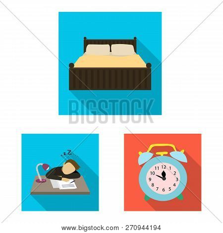 Vector Illustration Of Dreams And Night Logo. Collection Of Dreams And Bedroom Stock Vector Illustra