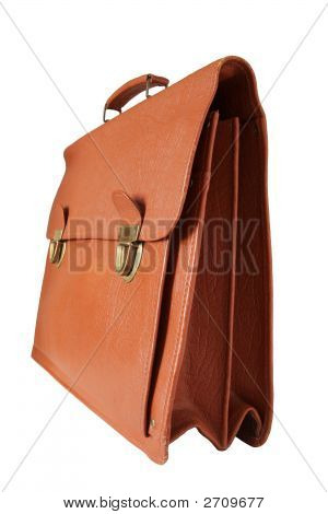 Maletín de negocios de estilo antiguo