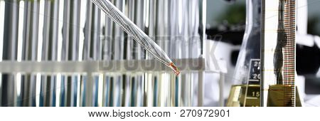 Yellow Liquid Spilled Petrol Additive Innovative Supply. Conveyor Line Production Household Cleaning