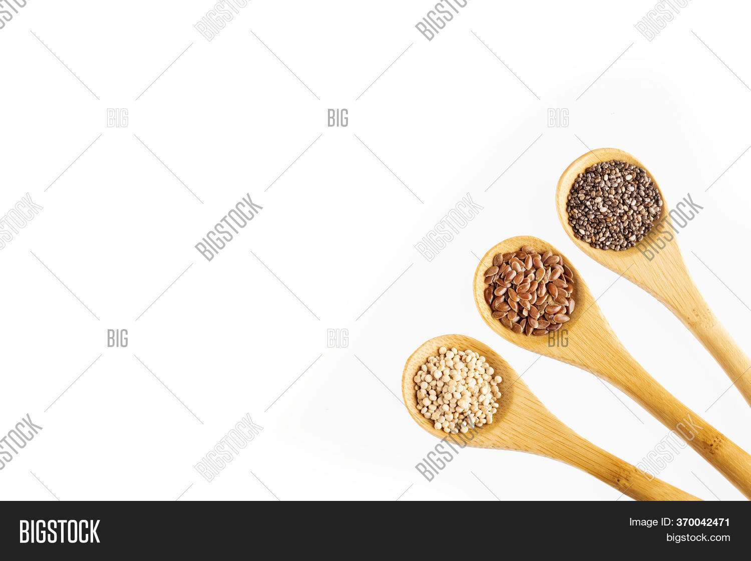 Quinoa, Flaxseed Chia Image & Photo (Free Trial) Bigstock