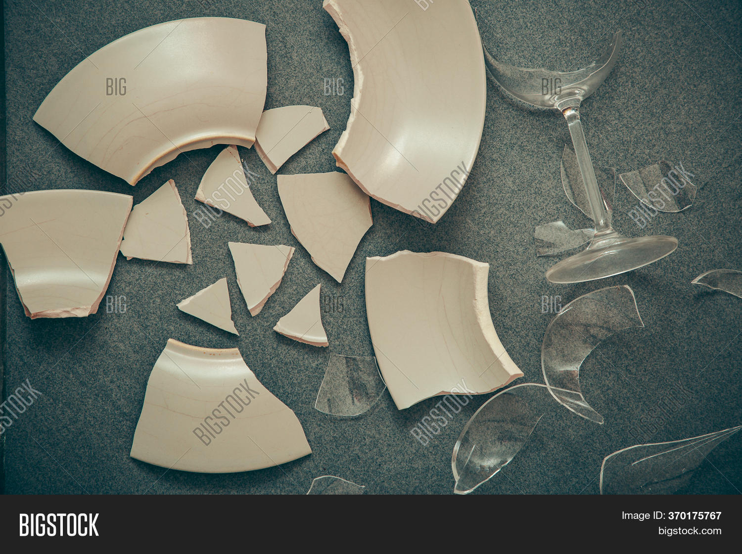 Broken Plate Broken Image & Photo (Free Trial) Bigstock