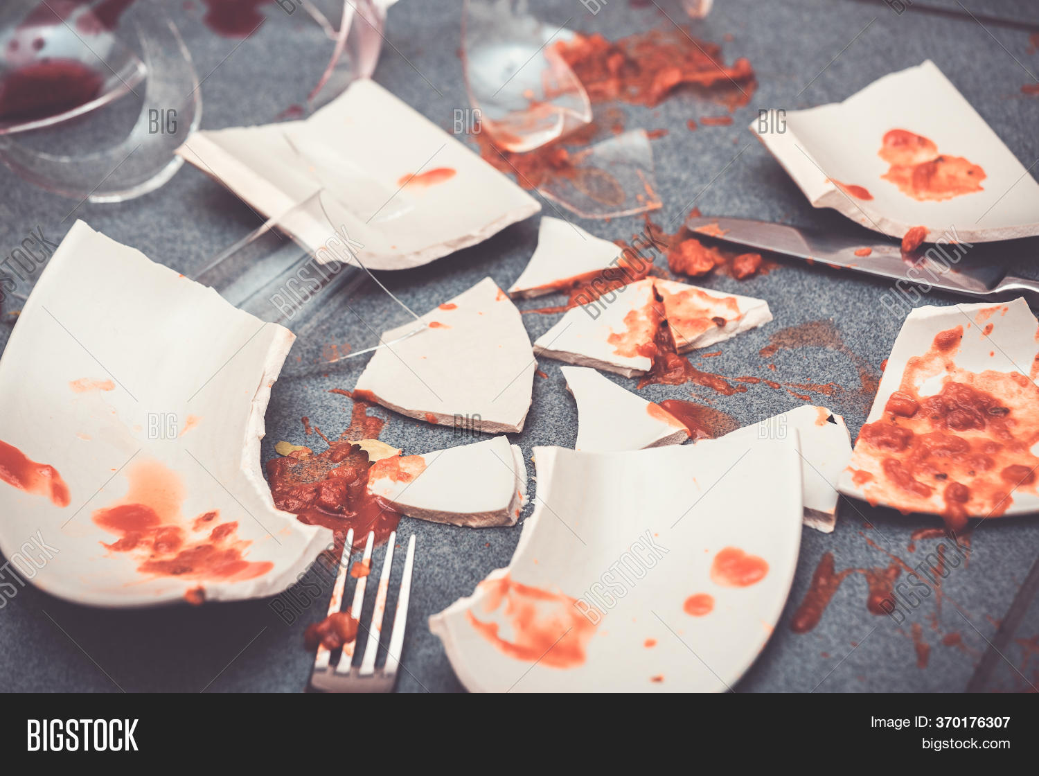 Broken Plate Broken Image & Photo (Free Trial) Bigstock