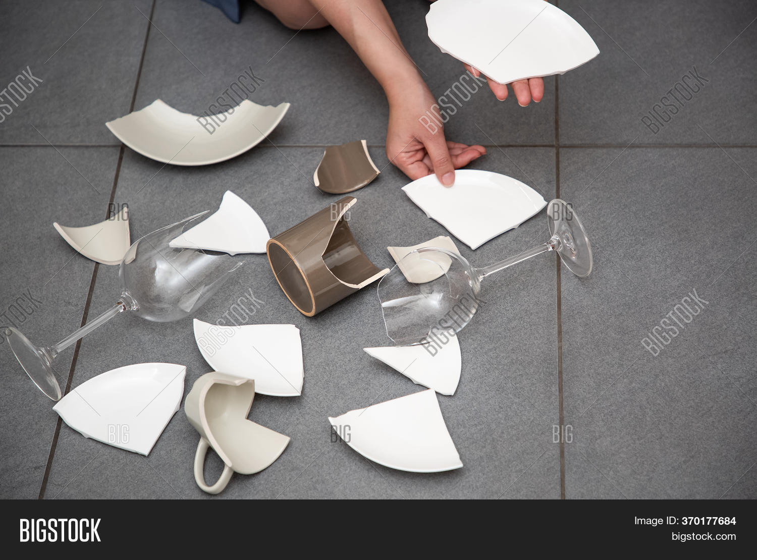 Broken Plate Broken Image & Photo (Free Trial) Bigstock