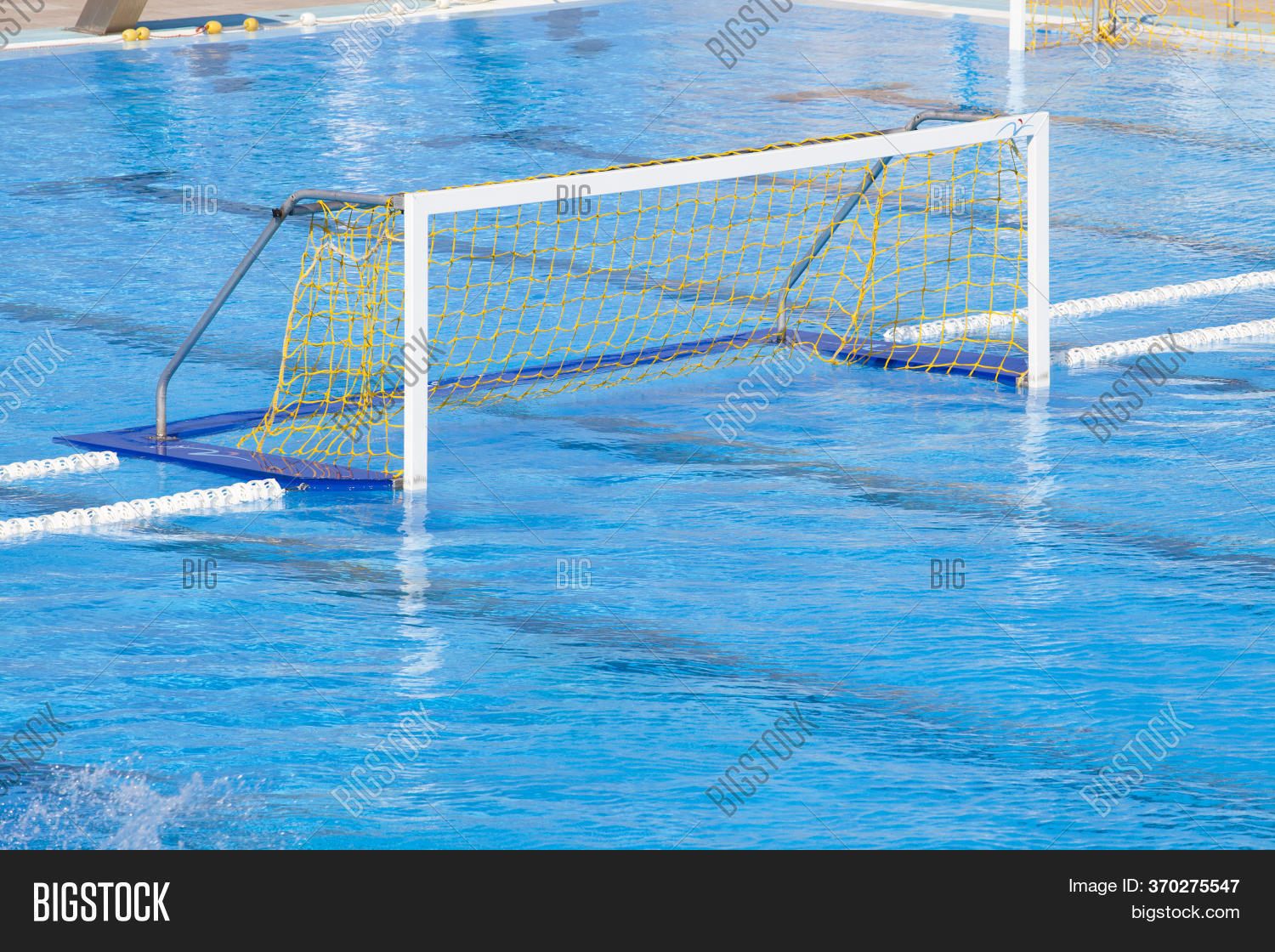 Water Polo Goal. Water Image & Photo (Free Trial) | Bigstock