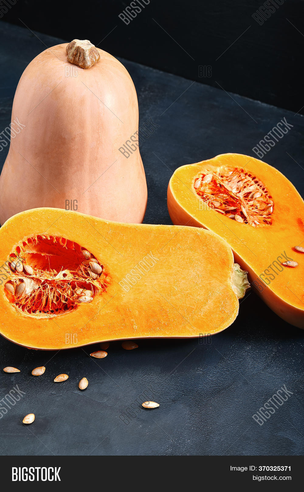 Muscat Pumpkin Dark Image & Photo (Free Trial) | Bigstock