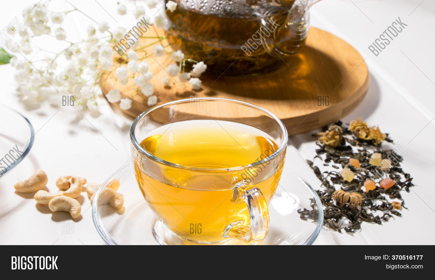 Cup Green Tea Teapot. Image & Photo (Free Trial) Bigstock