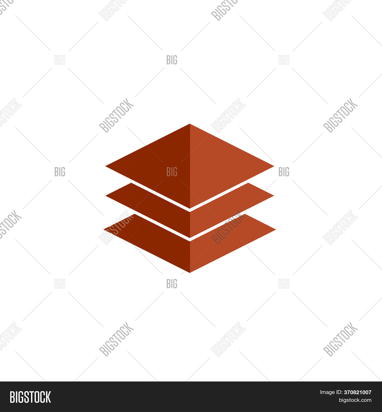 Layers Icon On White Image & Photo (Free Trial) | Bigstock