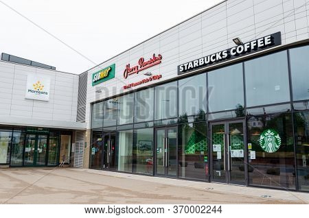 New Brighton, Uk: Jun 3, 2020: National Chain Restaurants And Take Aways Remain Closed Due To The Co