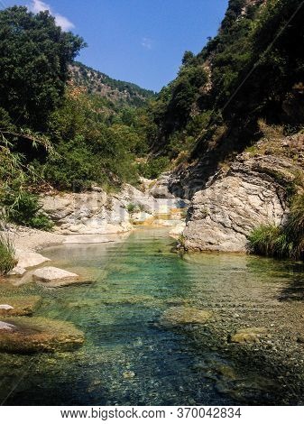 Canyon Rio Barbaira - Rocchetta Nervina, Liguria. Italy