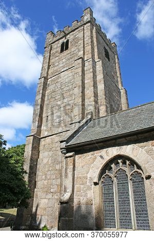 Exterior Of Chagford Church In Dartmoor, Devon