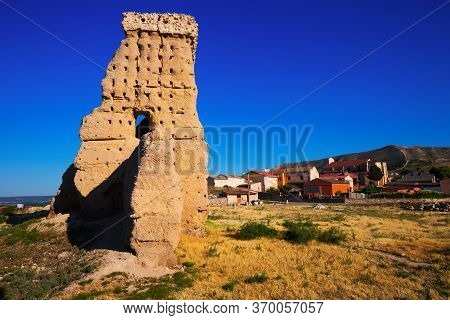 Abandoned Castle Of Palenzuela. Castile And Leon, Spain