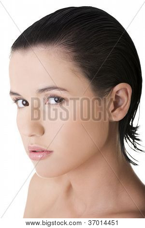 Baeutiful junge Frau