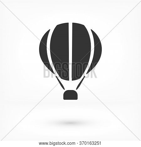 Balloon Icon Isolated. Modern Simple Flat Balun Birthday Sign. Celebration, Internet Concept. Web Bu