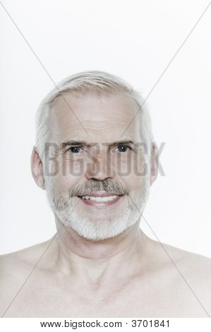 Expressive Senior Man