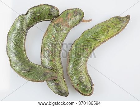 Fresh Inga Fruit. The Guama Fruit Tropical And Exotic From South America