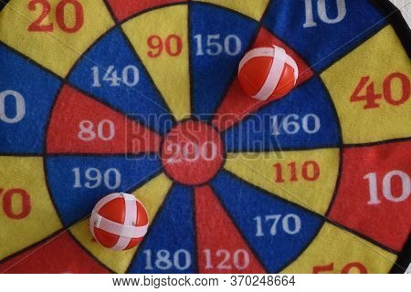 Playing With Velcro Balls And Missing The Bullseye