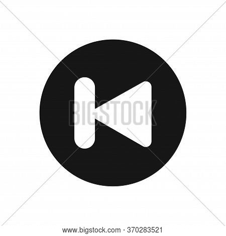 Back Icon Isolated On Vector & Photo (Free Trial) | Bigstock