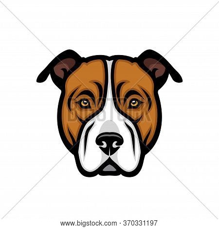 American Staffordshire Terrier Dog - Isolated Vector Illustration