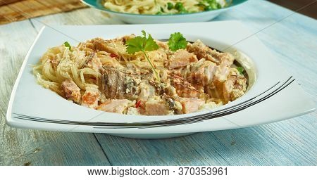 Spaghetti Con Pesto Alla Trapanese