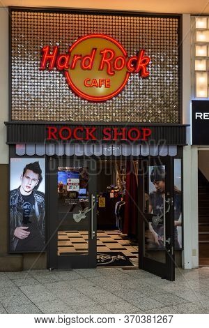 Tokyo / Japan - October 21, 2017: Hard Rock Cafe And Rock Shop Tokyo Uyeno Eki Located Within The Hi