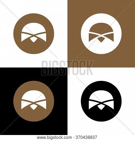 Indonesian Blangkon Hat Icon Design, Vector Illustration
