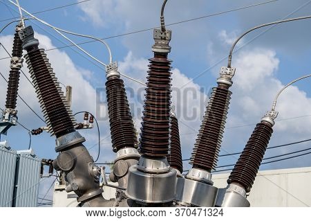 High Voltage Electrical Insulation In A Power Substation