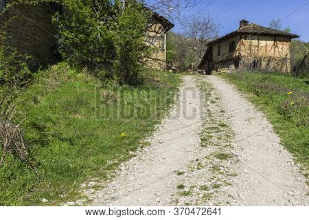 Staro Stefanovo, Bulgaria - April 9, 2014: Old Houses At Historical Village Of Staro Stefanovo, Love