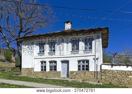 Staro Stefanovo, Bulgaria - April 9, 2014: Old Houses At Historical Village Of Staro Stefanovo, Love