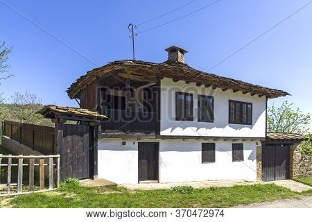 Staro Stefanovo, Bulgaria - April 9, 2014: Old Houses At Historical Village Of Staro Stefanovo, Love