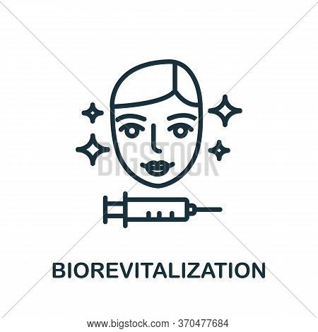 Biorevitalization Icon. Simple Element From Cosmetology Collection. Creative Biorevitalization Icon 