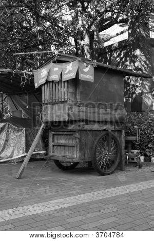 A Traditonal Japanese Food Cart