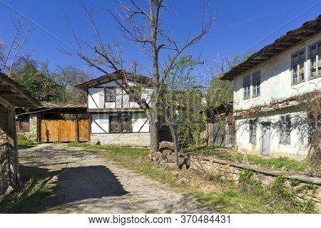 Staro Stefanovo, Bulgaria - April 9, 2014: Old Houses At Historical Village Of Staro Stefanovo, Love