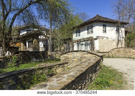 Staro Stefanovo, Bulgaria - April 9, 2014: Old Houses At Historical Village Of Staro Stefanovo, Love