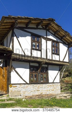 Staro Stefanovo, Bulgaria - April 9, 2014: Old Houses At Historical Village Of Staro Stefanovo, Love