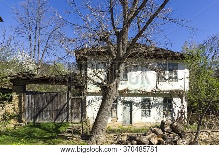 Staro Stefanovo, Bulgaria - April 9, 2014: Old Houses At Historical Village Of Staro Stefanovo, Love