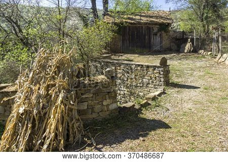 Staro Stefanovo, Bulgaria - April 9, 2014: Old Houses At Historical Village Of Staro Stefanovo, Love