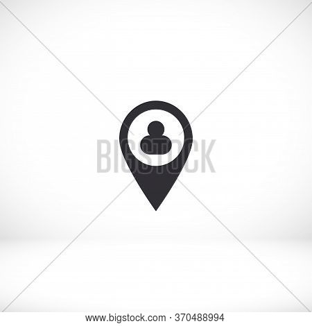 People Location Icon Vector & Photo (Free Trial) | Bigstock