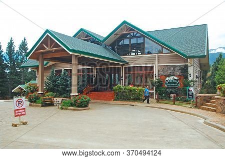 Bukidnon, Ph - Feb 6 - Pine Grove Mountain Lodge Facade On February 6, 2013 In Bukidnon, Philippines