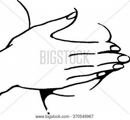 Tutorial Of Drawing A Female Body. Drawing The Human Body, Step By Step Lessons. Female Breast Drawi