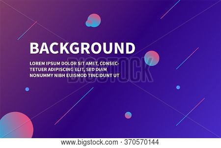 Liquid Shape Design Concept. Gradient Abstract Banner.