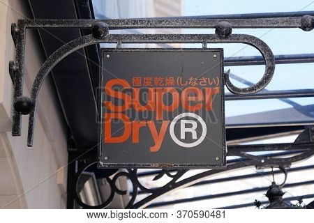 Bordeaux , Aquitaine / France - 05 05 2020 : Superdry Sign Shop On Store Of London British Fashion C