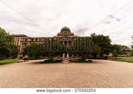 May 27, 2020 - College Station, Texas, USA: May 27, 2020 - College Station, Texas, USA: Texas A&M University is a public research university in College Station, Texas. 