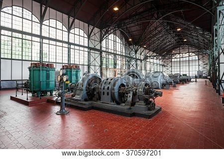 Dortmund, Germany - July 04, 2018: Zeche Zollern Is A Decommissioned Hard Coal Mine Complex In The N