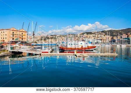 Genoa, Italy - April 08, 2019: The City Of Children And Young Or La Citta Dei Bambini E Dei Ragazzi 