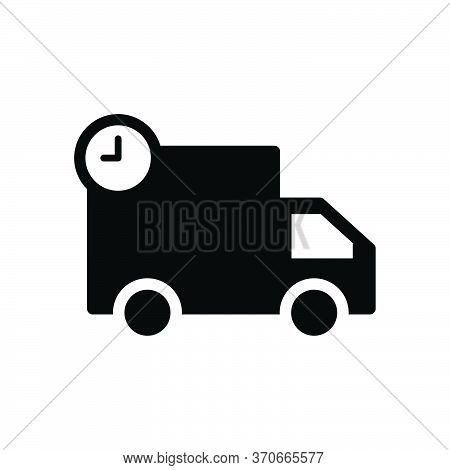 Delivery On Time Symbol. Design Vector Illustration
