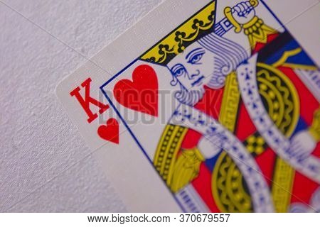 The King Of Hearts From The Deck Of Cards.