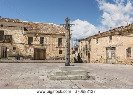 Medieval Streets Of The Town Of Maderuelo In The Province Of Segovia (spain)