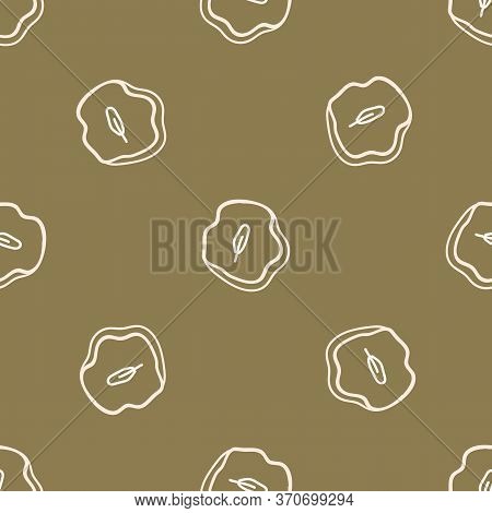 Seamless Background Feather Fossil Gender Neutral Baby Pattern. Simple Whimsical Minimal Earthy 2 To