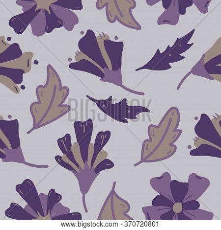 Vector Organic Motive Seamless Pattern.